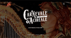 Desktop Screenshot of carnevaleacireale.it